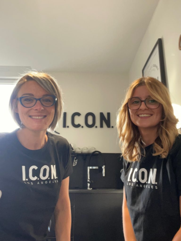 Photo équipe Cécile & Cyntia